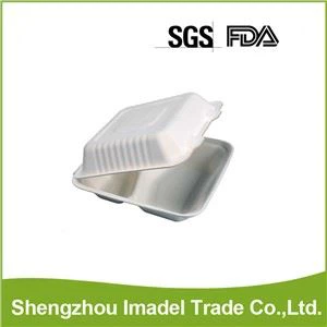 Sugarcane Clamshell Food Container